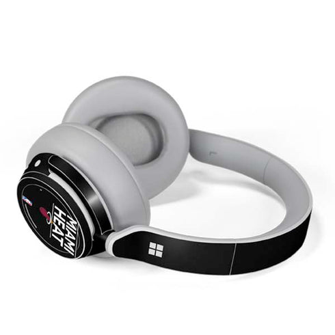 NBA Miami Heat Standard - Black Surface Headphones Skin